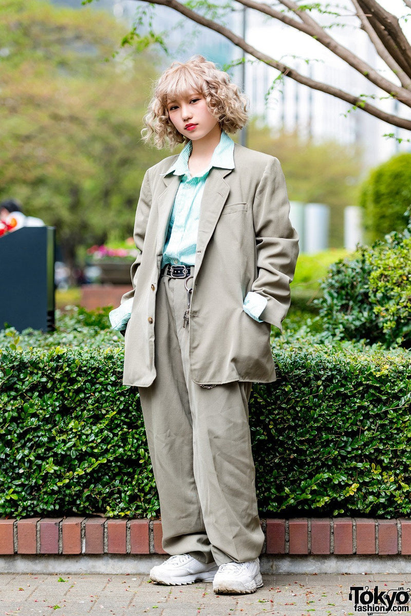 The Oversized Suit Is Harajuku's Quietest Power Move