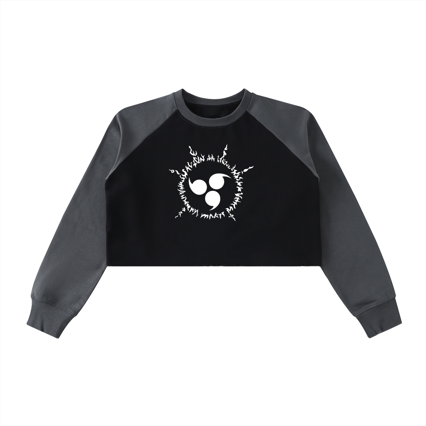Curse Mark Crop Sweatshirt