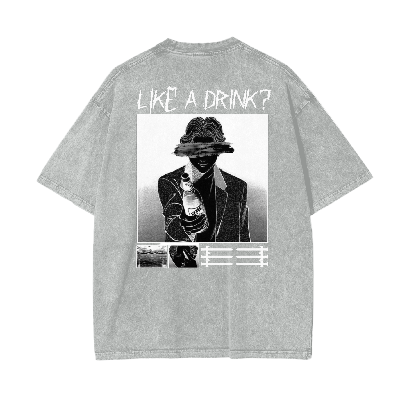 Like A Drink? Oversize Vintage T-Shirt