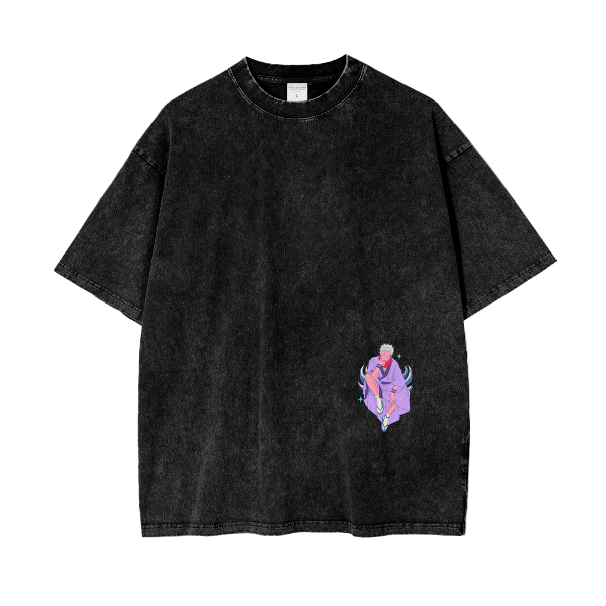 King of Curses Oversized Vintage T-Shirt - ChibiBytes
