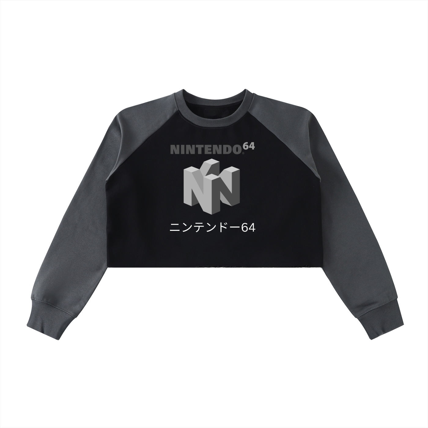 Smash Cube Crop Sweatshirt