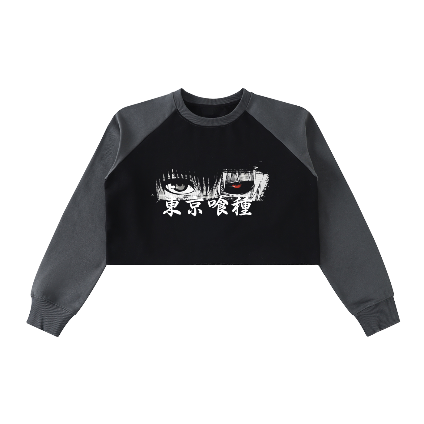 One Eyed King Crop Sweatshirt