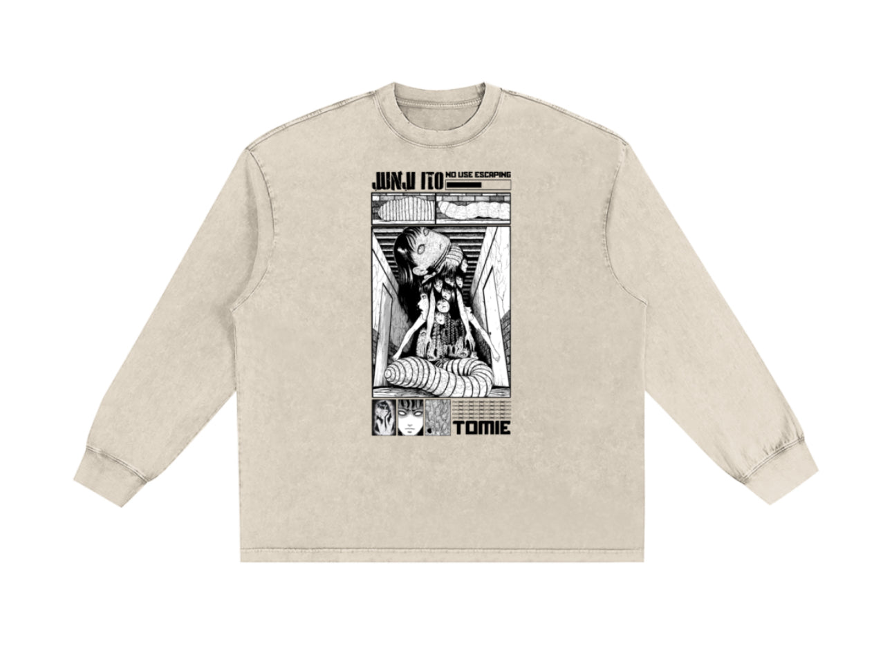 Oversize Custom - Long Sleeve Obsession Eats