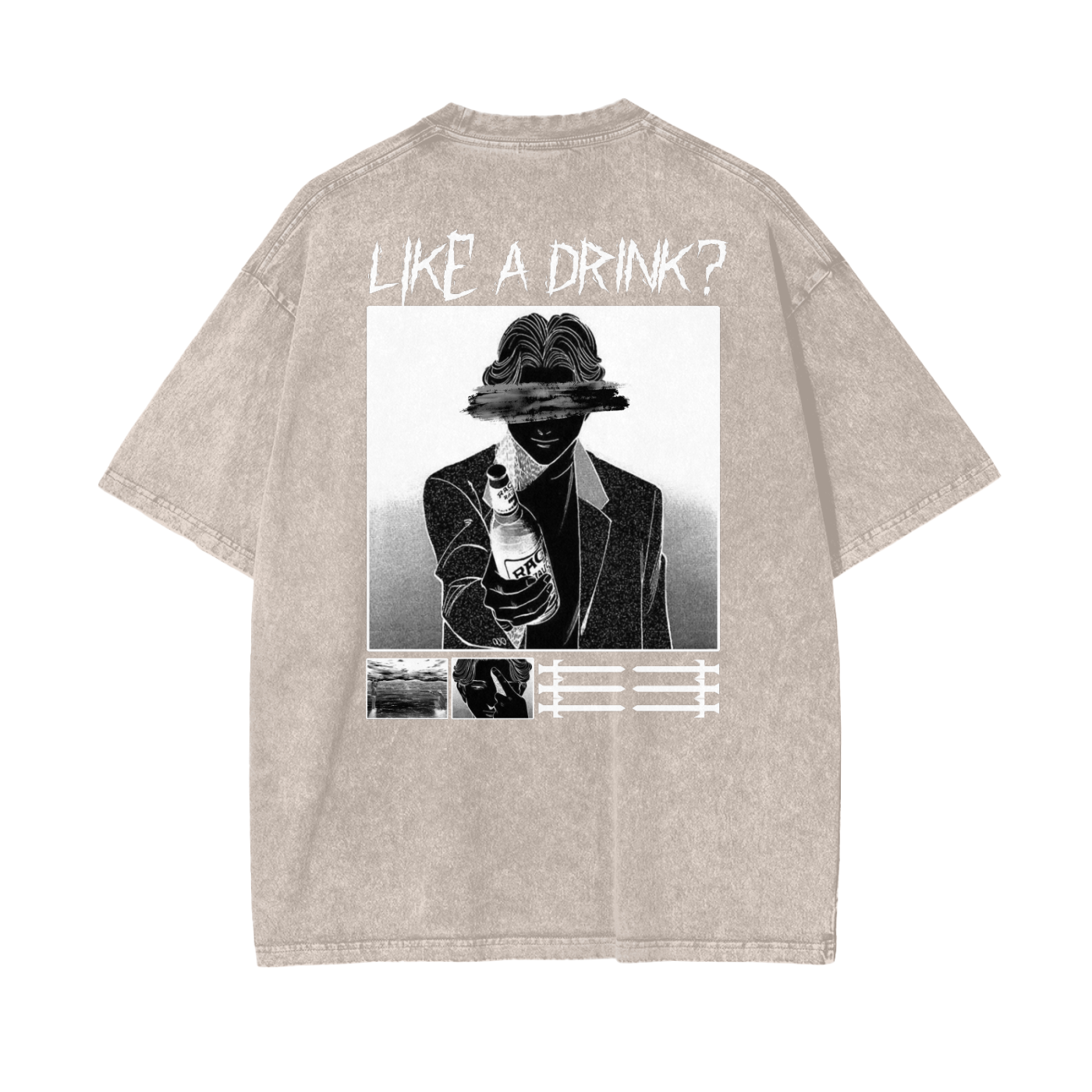 Like A Drink? Oversize Vintage T-Shirt