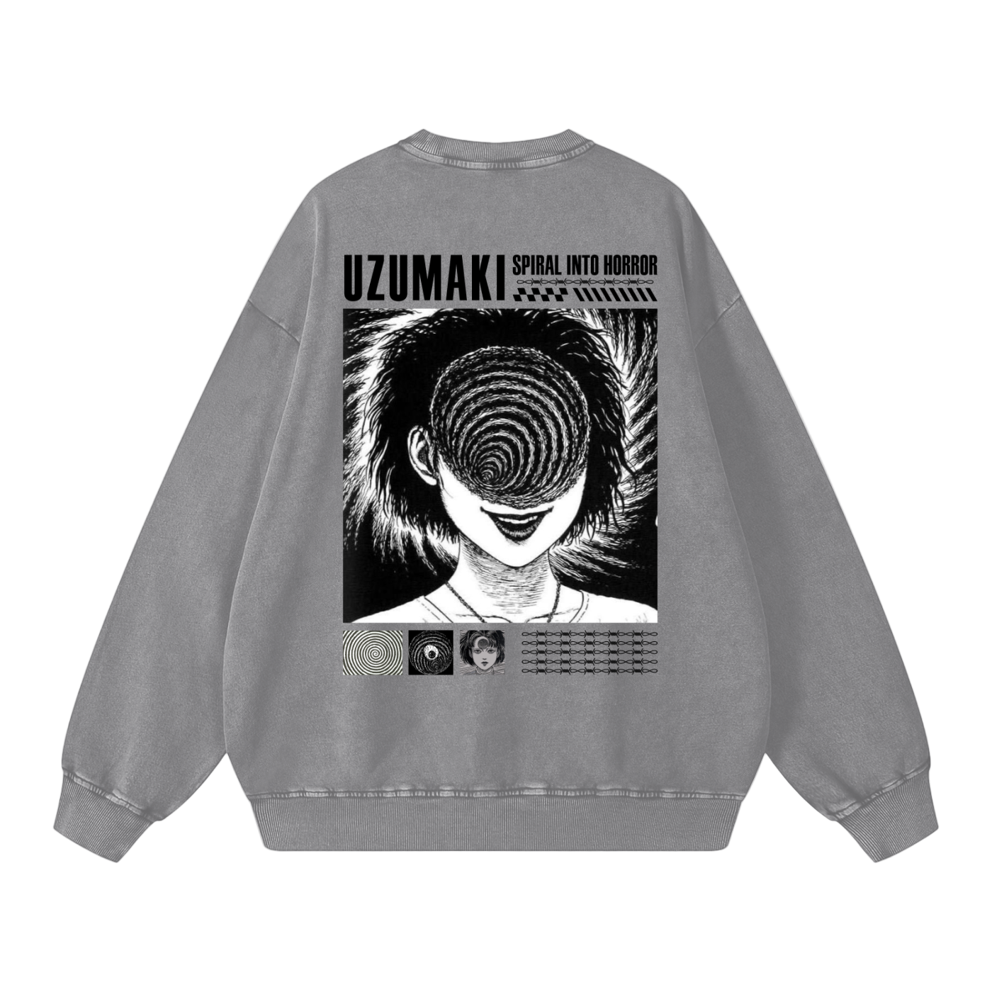 Spiral Vintage Oversize Sweatshirt