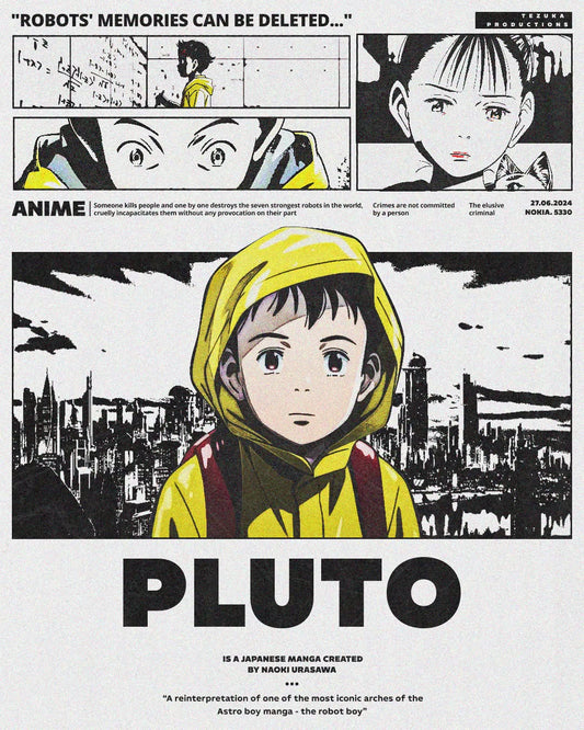 Artist Showcase: Nokia's Pluto Anime Poster