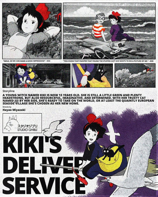 Artist Showcase: Nokia's Kiki's Delivery Service Poster