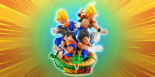 Goku and Vegeta Unite in Epic Dragon Ball Z Petitrama DX Diorama Collectible - ChibiBytes