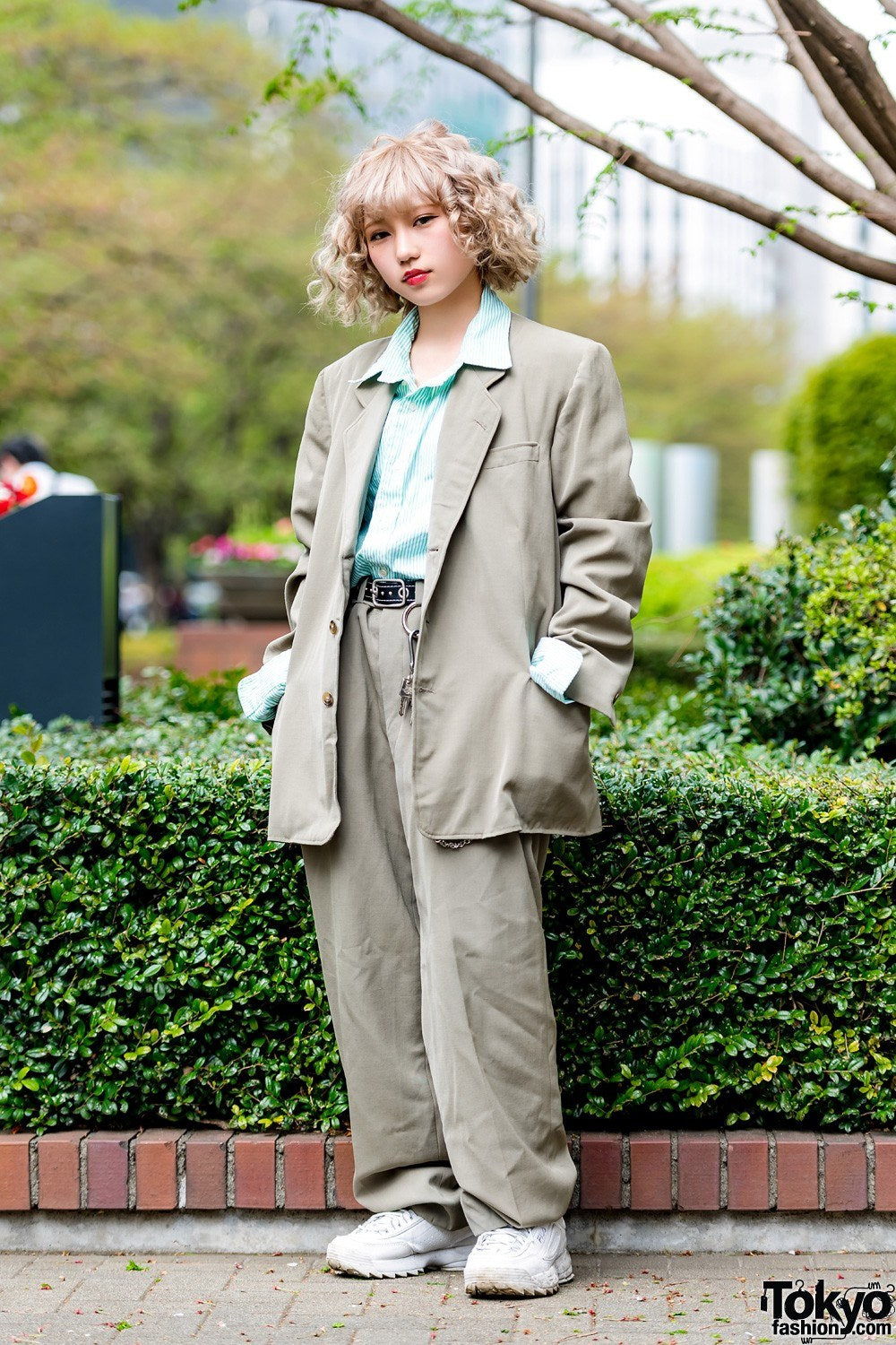 The Oversized Suit Is Harajuku's Quietest Power Move
