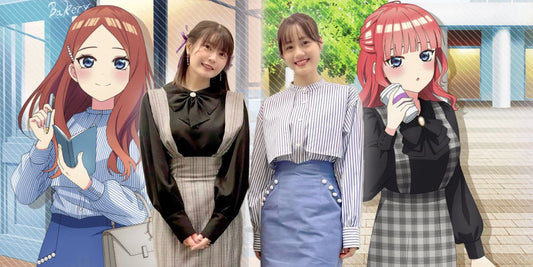 Nino and Miku Voice Actors Launch Quintessential Quintuplets Fashion Line