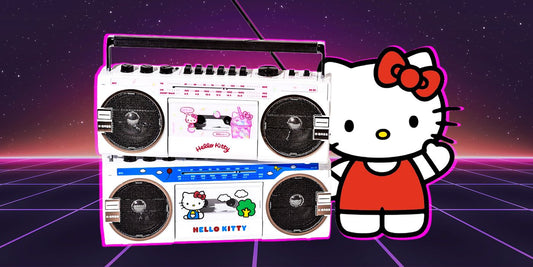 Retro Charm Returns: Sanrio Launches Bluetooth-Enabled Hello Kitty Boomboxes - ChibiBytes