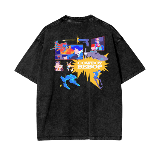 Space Jazz Oversize Vintage T-shirt