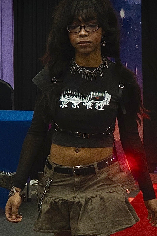 One Eyed King Crop Top