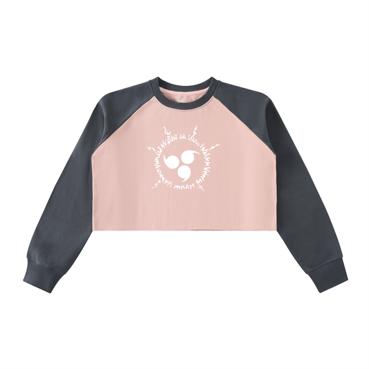 Curse Mark Crop Sweatshirt