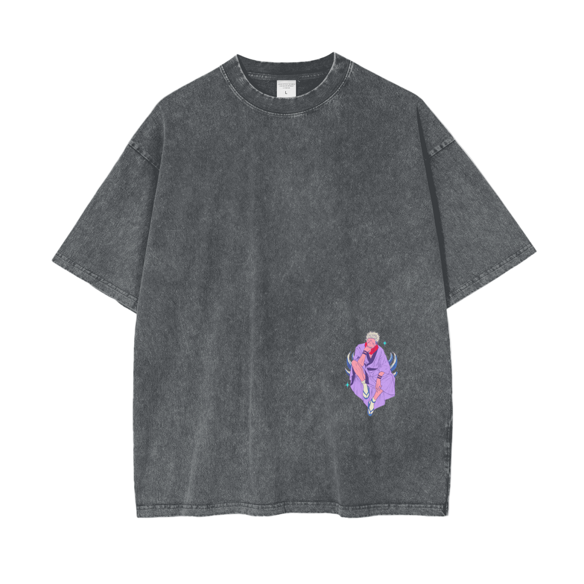 King of Curses Oversized Vintage T-Shirt - ChibiBytes