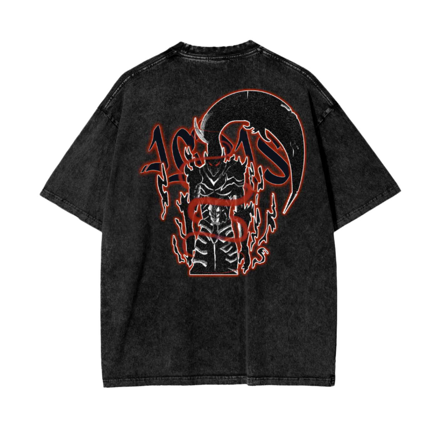 Fallen Knight Oversized Vintage T-Shirt