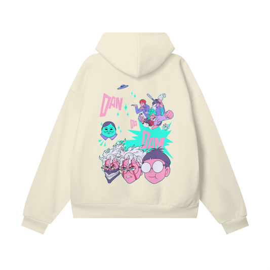 Occult Fan Club Oversized Anime Fleece Hoodie