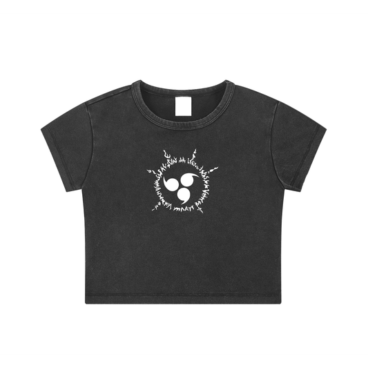 Curse Mark Tight Crop Top