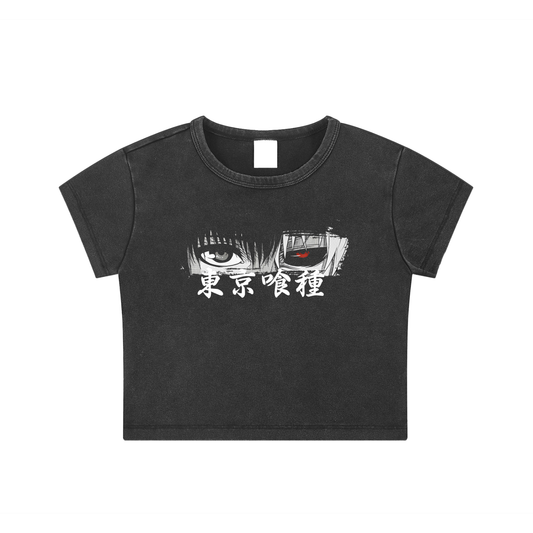One Eyed King Crop Top