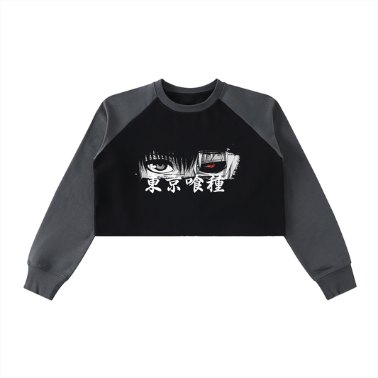 One Eyed King Crop Sweatshirt