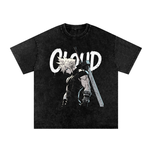 Spikey Head Oversized Vintage T-Shirt