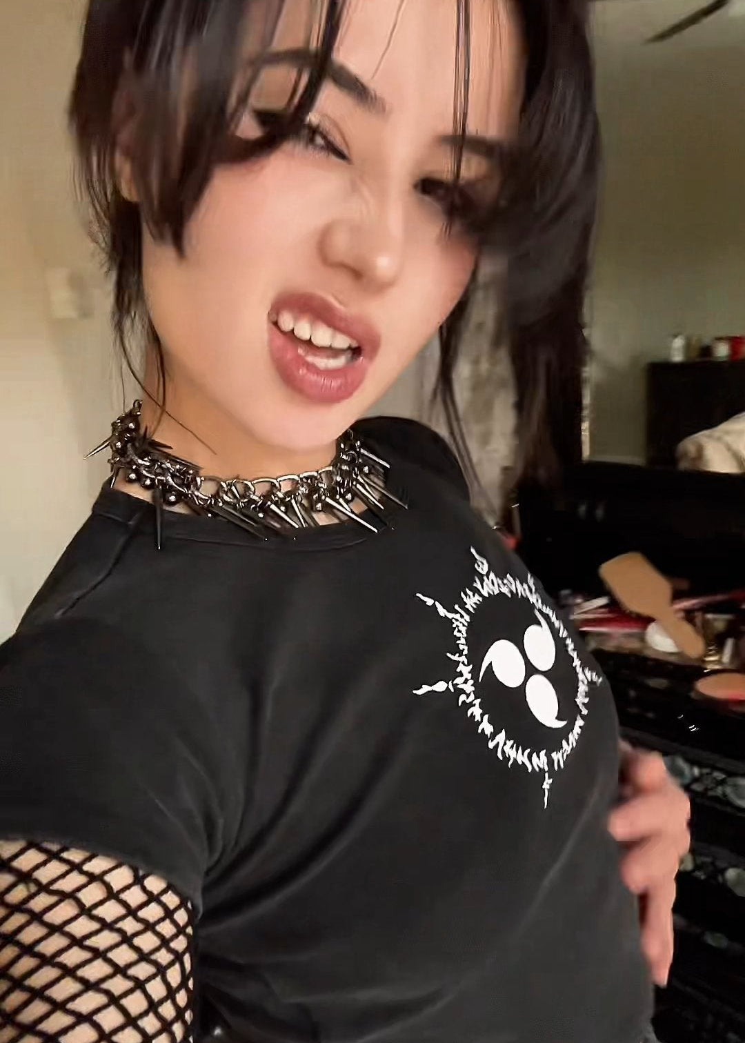 Curse Jutsu Tight Crop Top - ChibiBytes